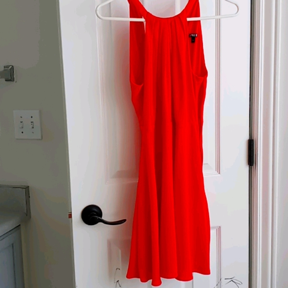 Fire orange /corral dress